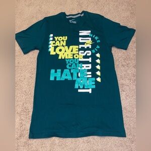 Nike Men's Teal Graphic T-Shirt